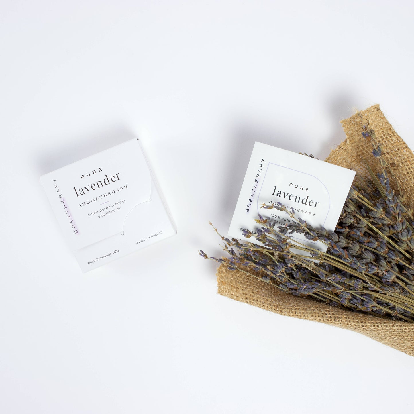 Breatherapy - LAVENDER Aromatherapy Inhaler Patches (8pack)