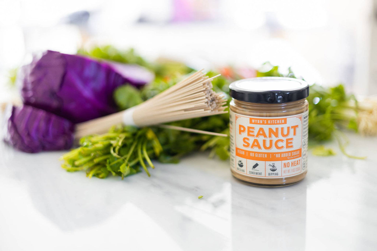Wynn's Kitchen - KETO PEANUT SAUCE- VEGAN, No Sugar, Natural, Gluten Free,