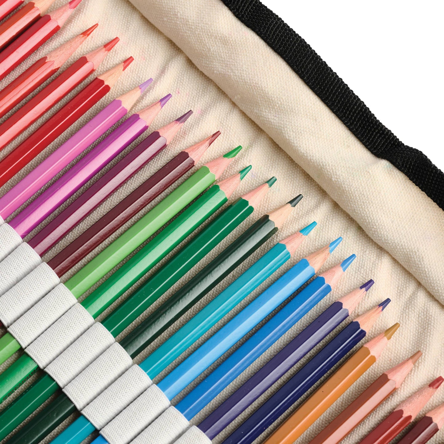 Watercolor Pencils - 36 Colors with Eco-Friendly Canvas  Wrap