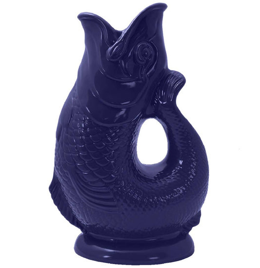 The Original Gluggle Jug Factory Cobalt Blue Gluggle Jug | Large