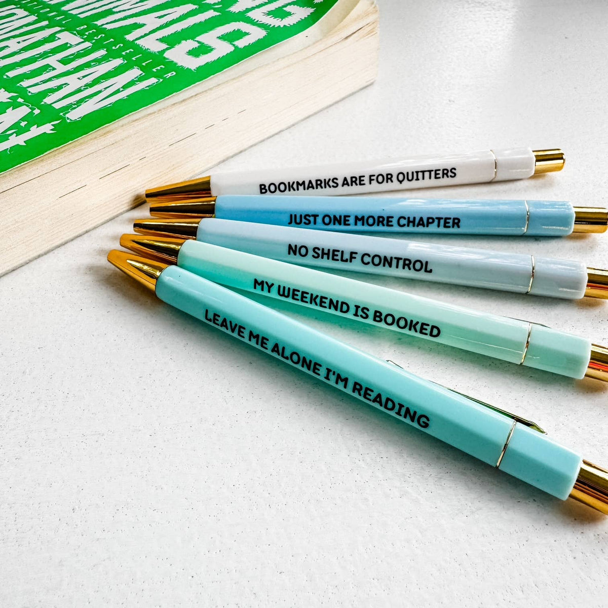 Shh, I'm Reading - Pen Set - Gift, Book Lover