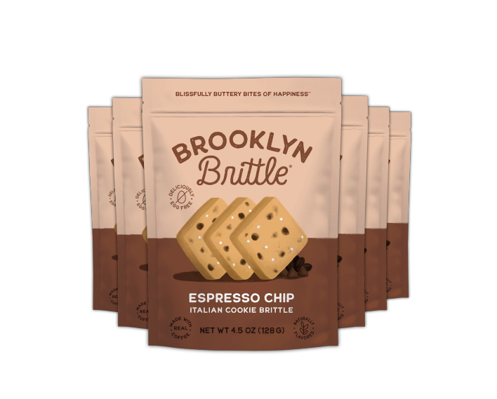 Italian Cookie Brittle – Espresso Chip | Pouch Bag