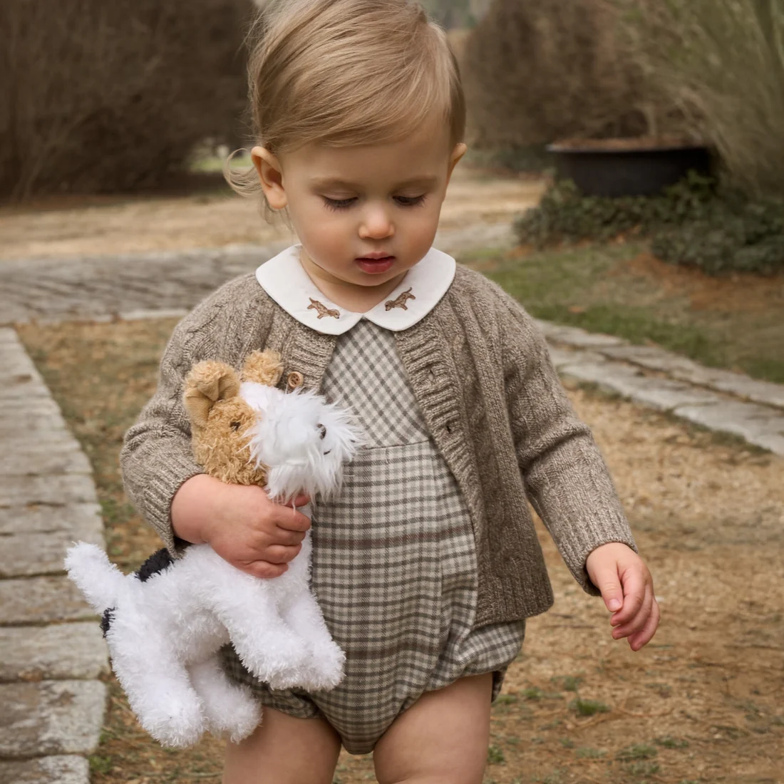 Fox Terrier Plush Toy