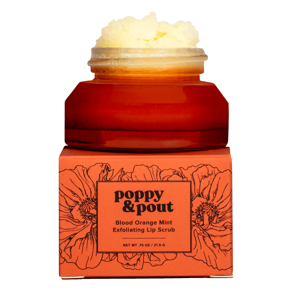 Lip Scrub, Blood Orange Mint