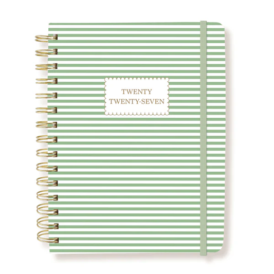 Stripes 18-Month Hardbound Planner