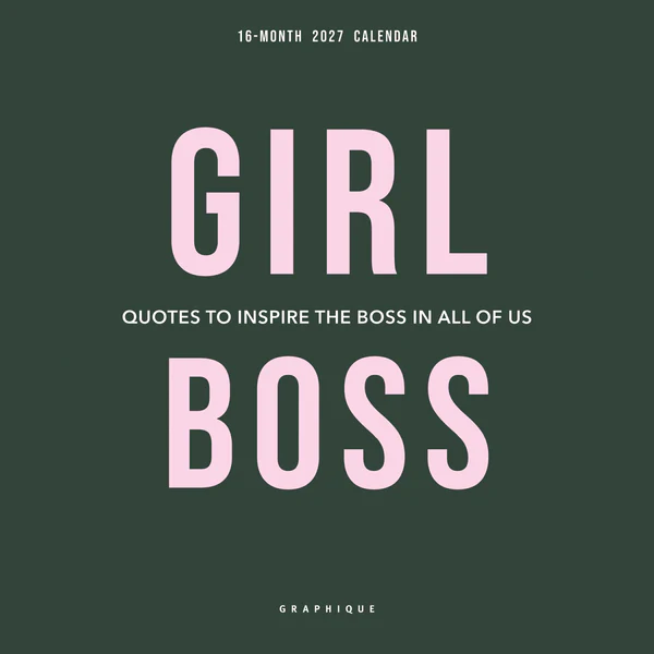 Girl Boss Mini Calendar