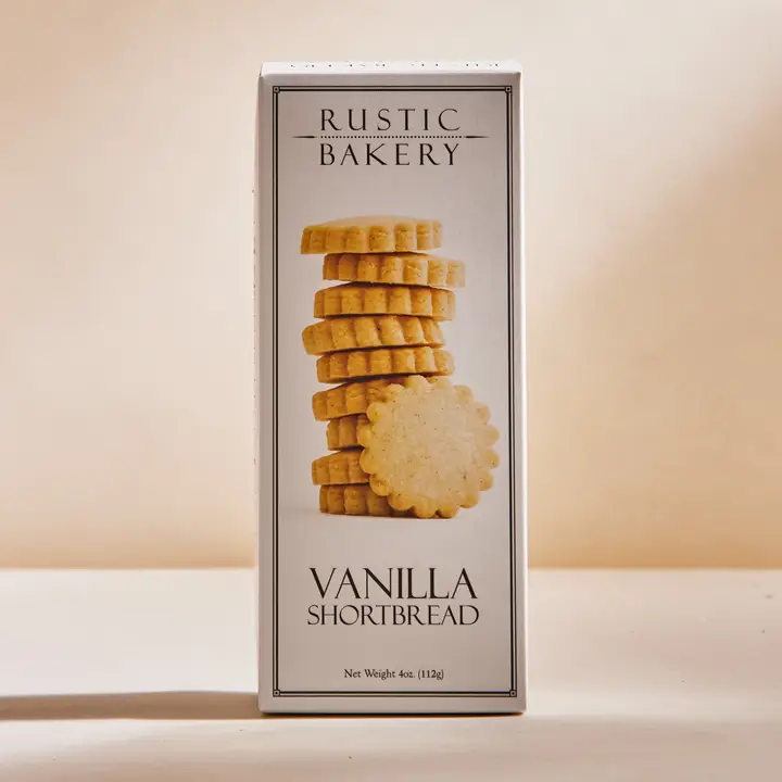 Shortbread Cookies - Vanilla Bean Shortbread Box
