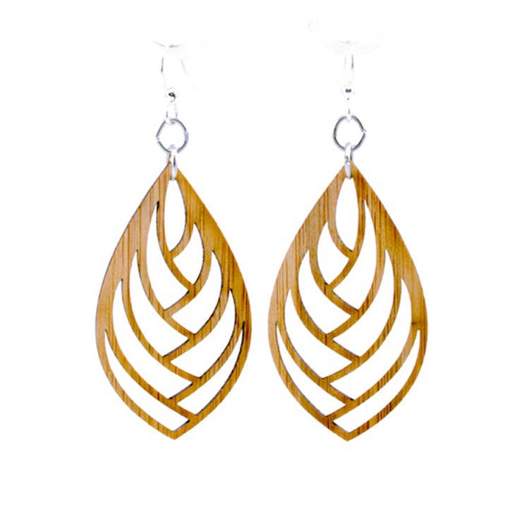 Green Tree Jewelry - Embraced Bamboo Earrings