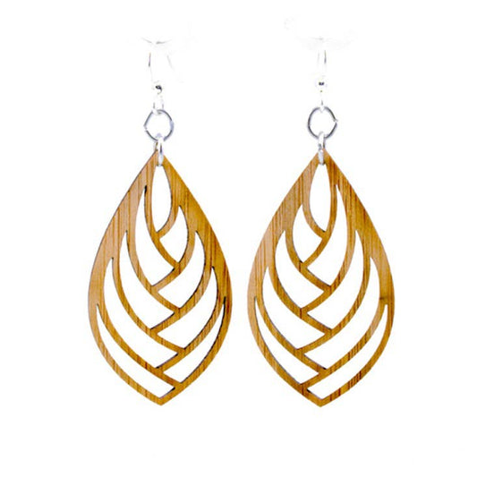 Green Tree Jewelry - Embraced Bamboo Earrings