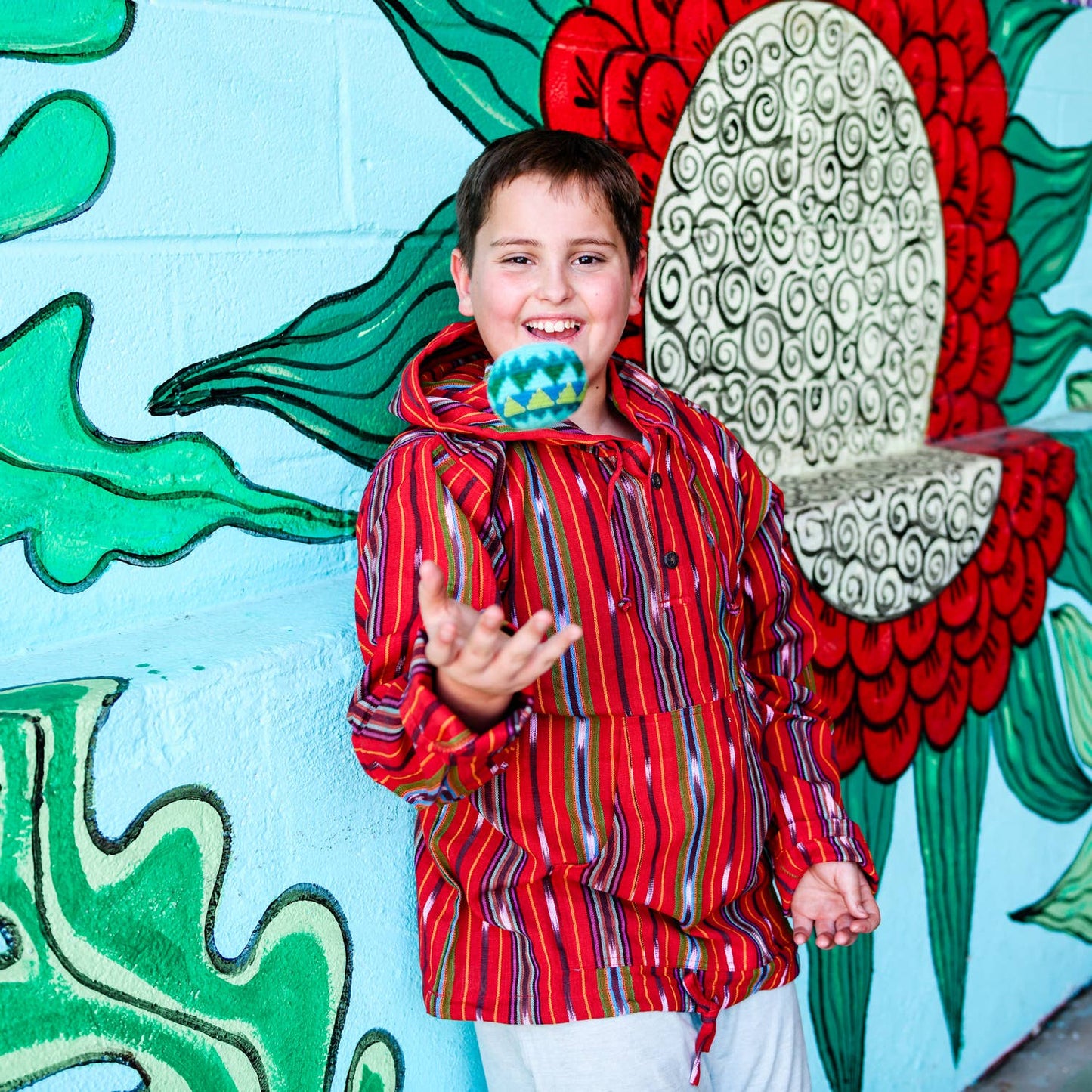 Lucia's Imports - Woven Hacky Sack Foot Bag