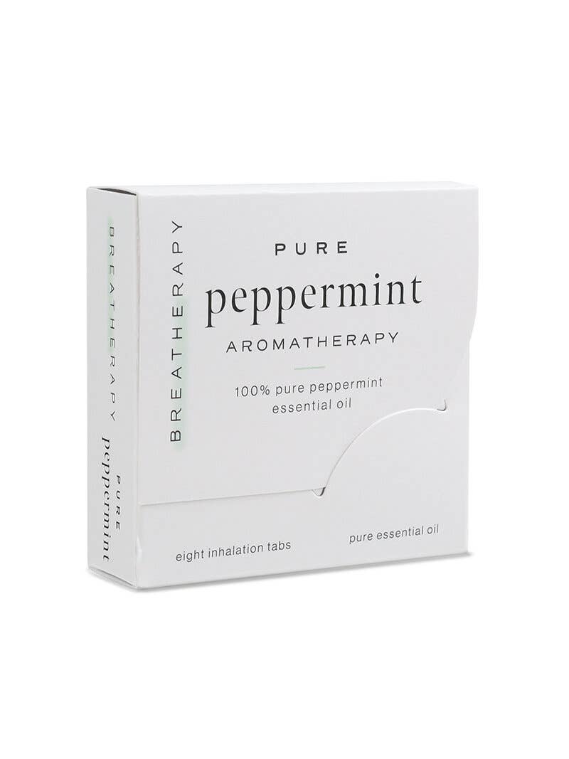 Breatherapy - PEPPERMINT Aromatherapy Inhalation Patches (8pack)