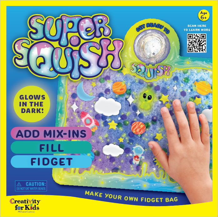 Mix and Make Your Own Super Squish Fidget Bag - Sparkle Unicorn