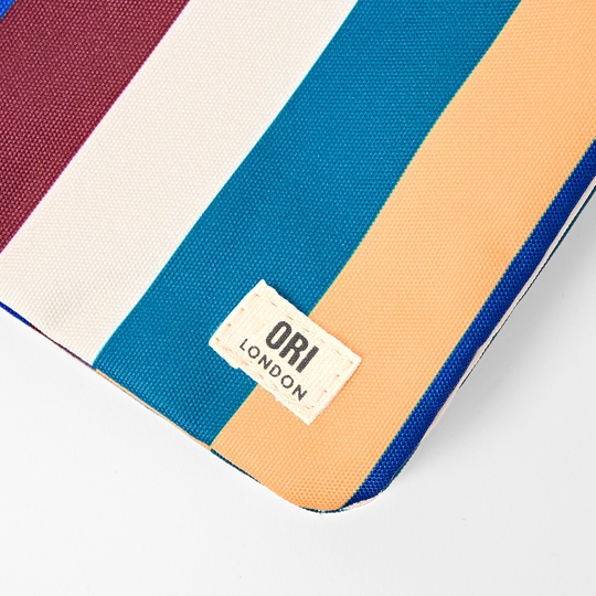 Carnaby Crossbody Bag Extra Large in Wide Multi Stripe