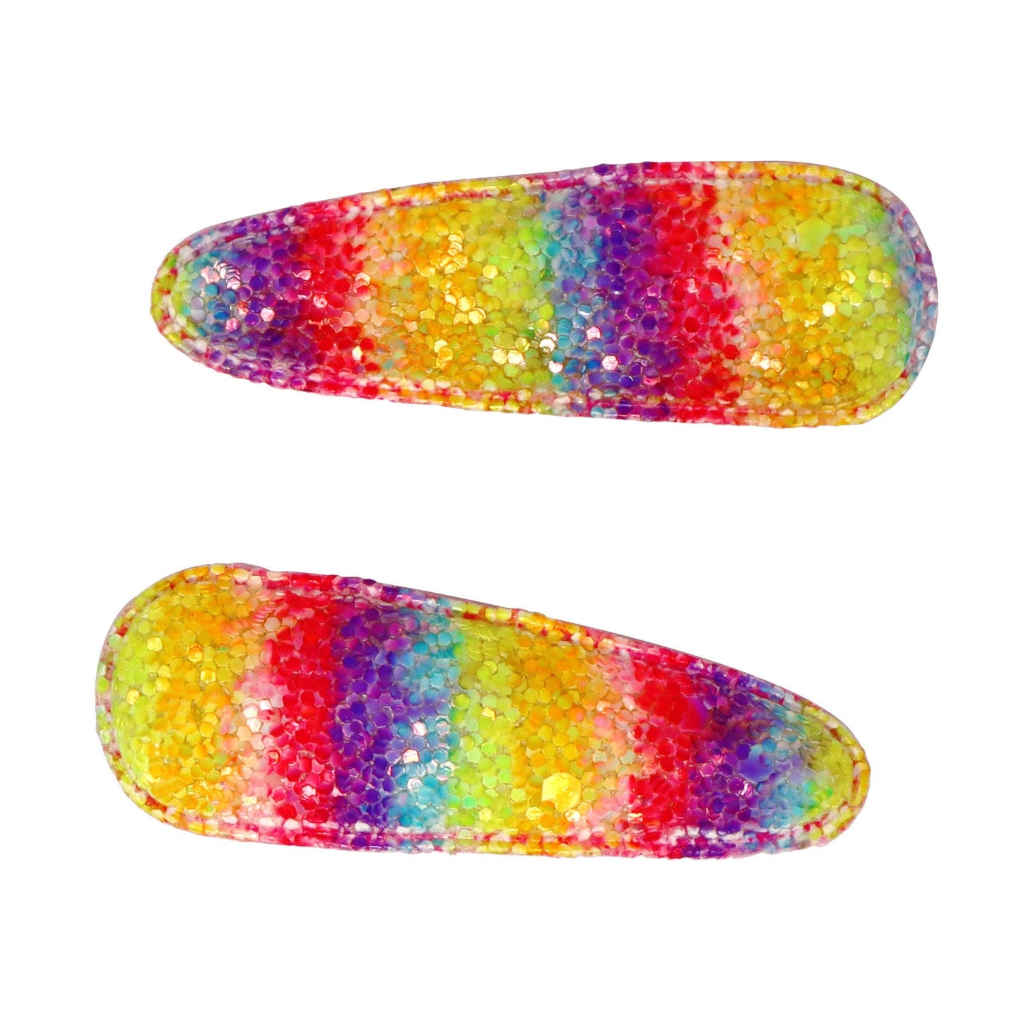 Rainbow Chunky Glitter Snap