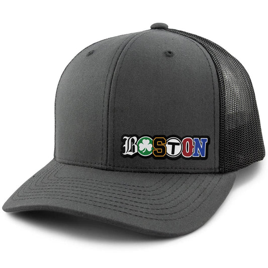 Boston Townie Pride Classic Snapback Trucker Hat