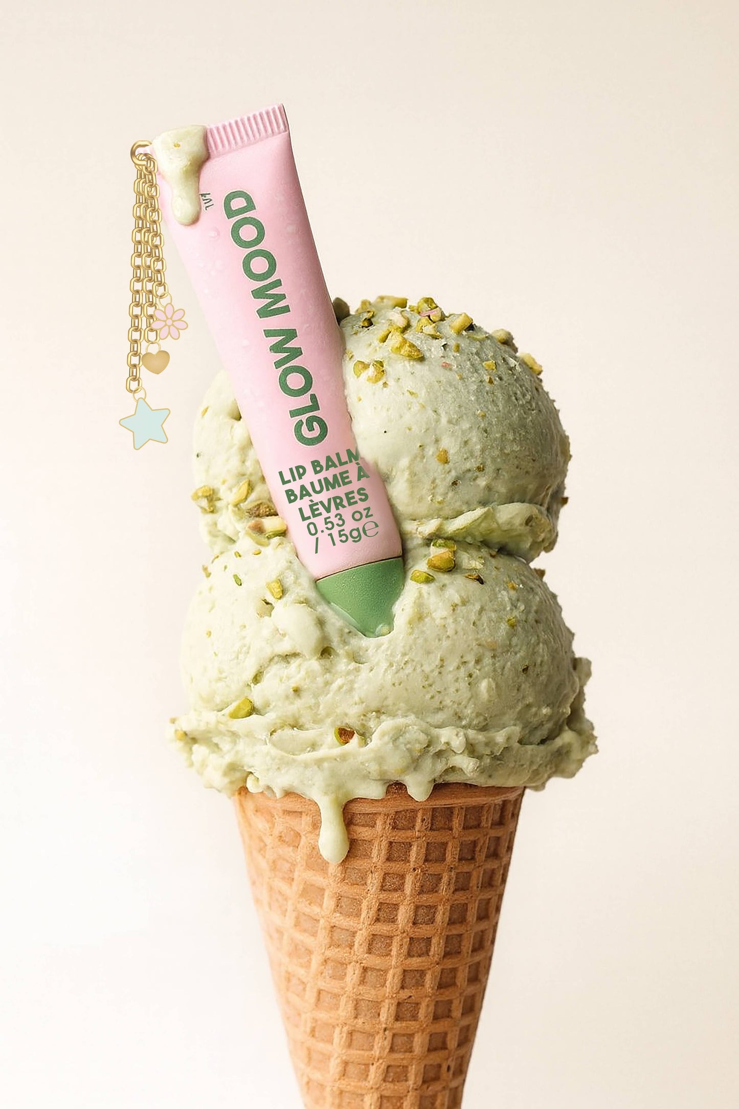 Glow Mood - Pistachio and Vanilla Lip Balm