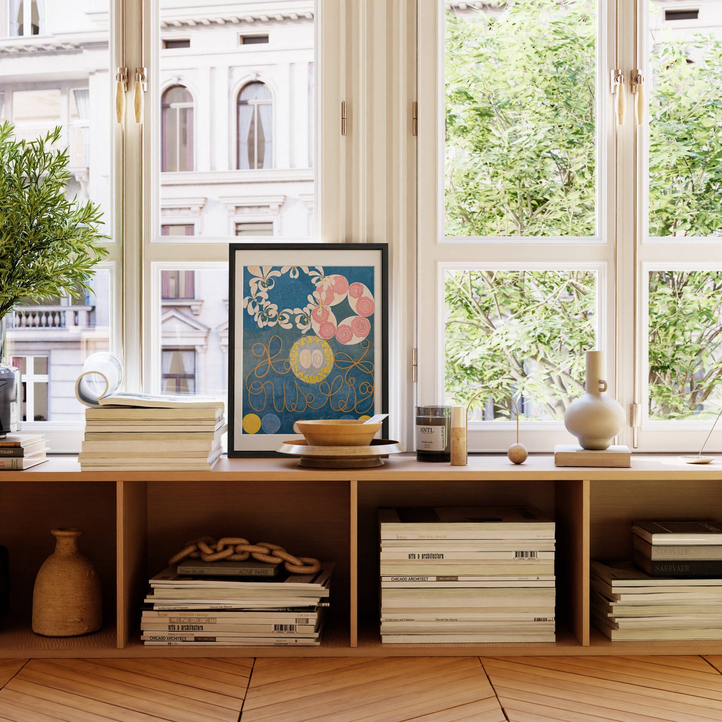 Haus and Hues - Black Oak Frame with Glass