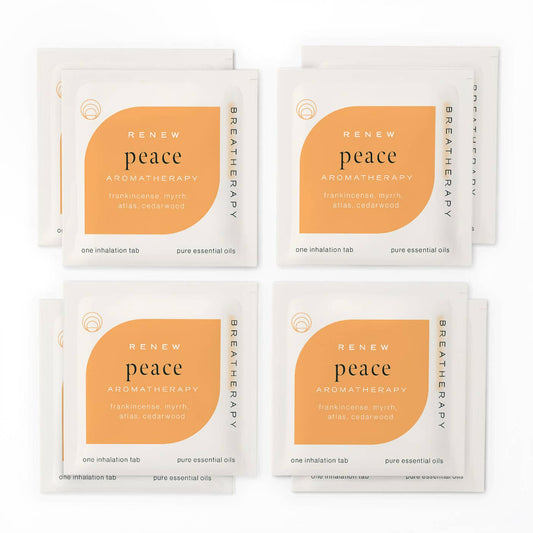 Breatherapy - PEACE Mindfulness Aromatherapy Inhalation Patches (8pack)