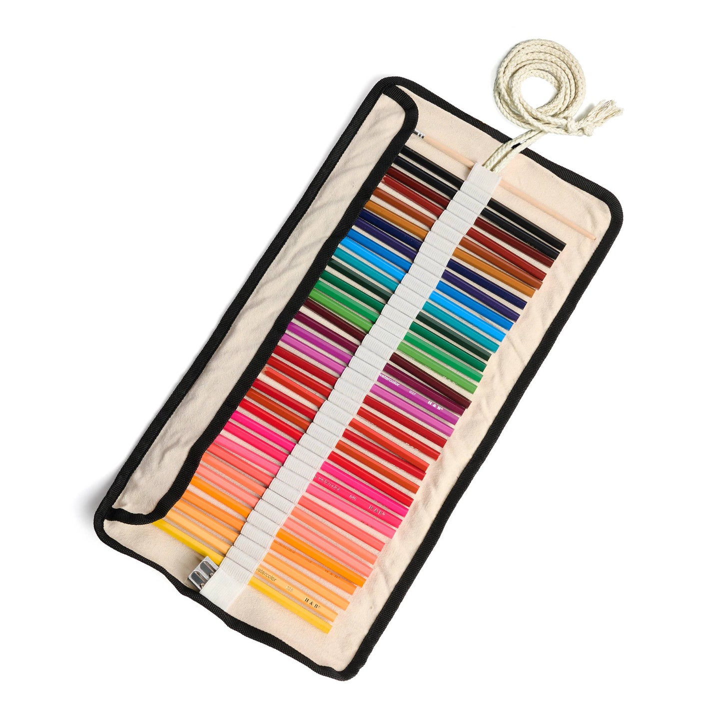 Watercolor Pencils - 36 Colors with Eco-Friendly Canvas  Wrap