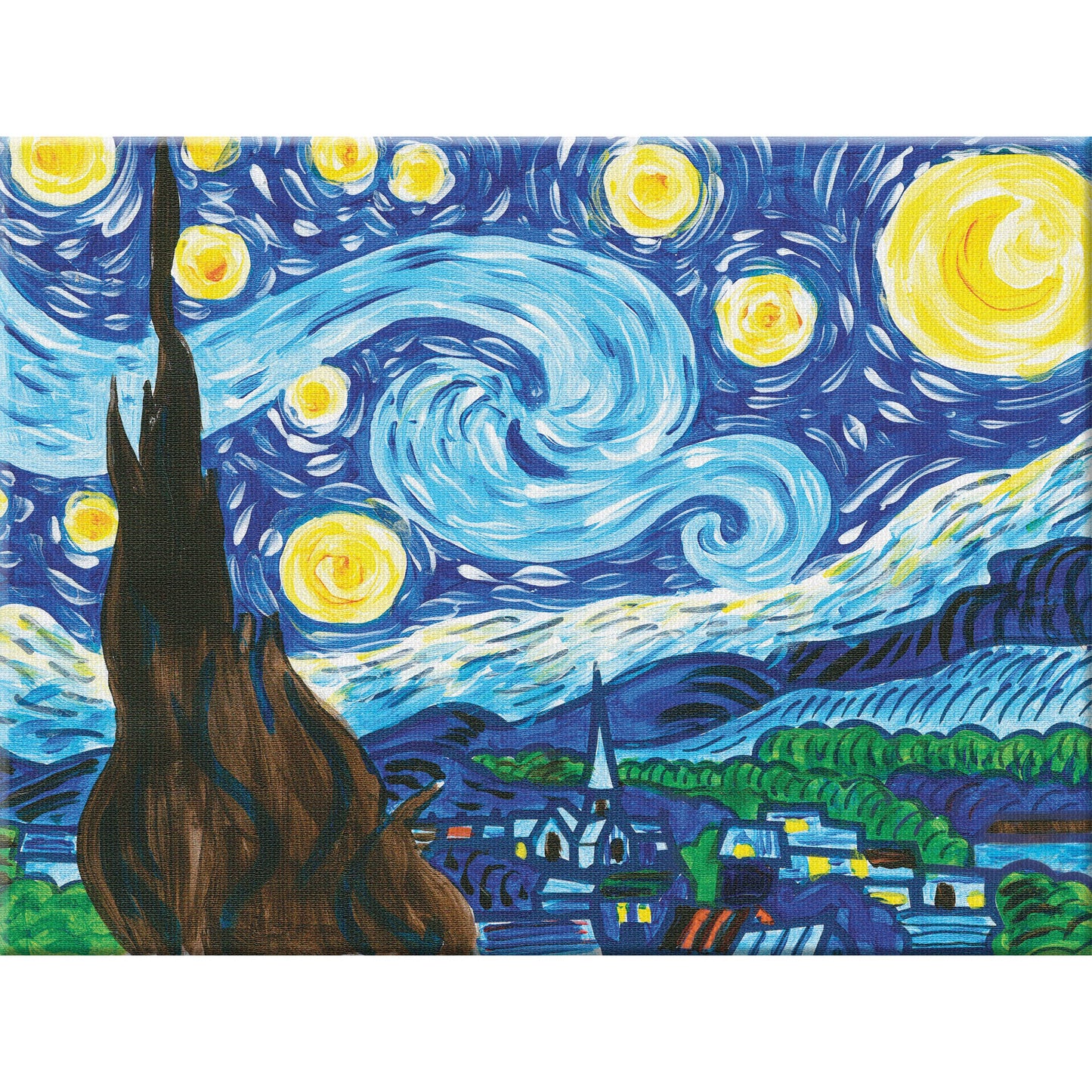 Paint by Number Museum Series - Starry Night