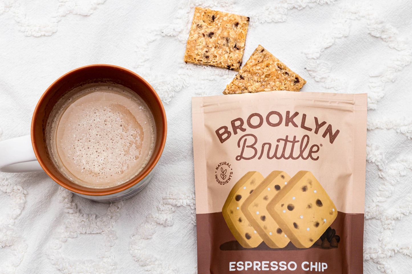 Italian Cookie Brittle – Espresso Chip | Pouch Bag