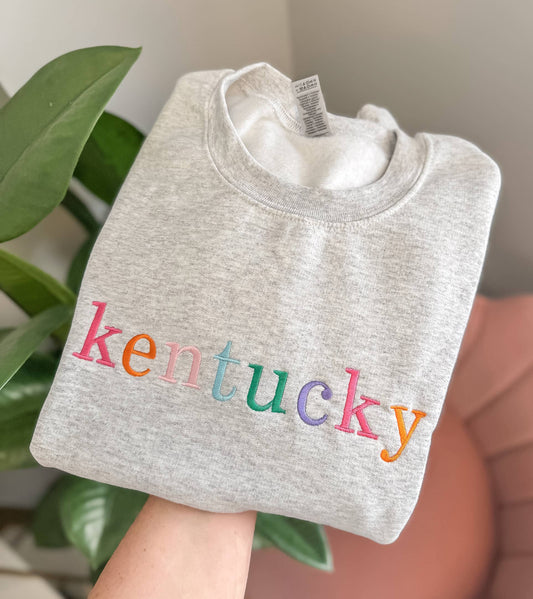 Bash - Custom State Sweatshirt, Custom City Sweatshirt, Preppy