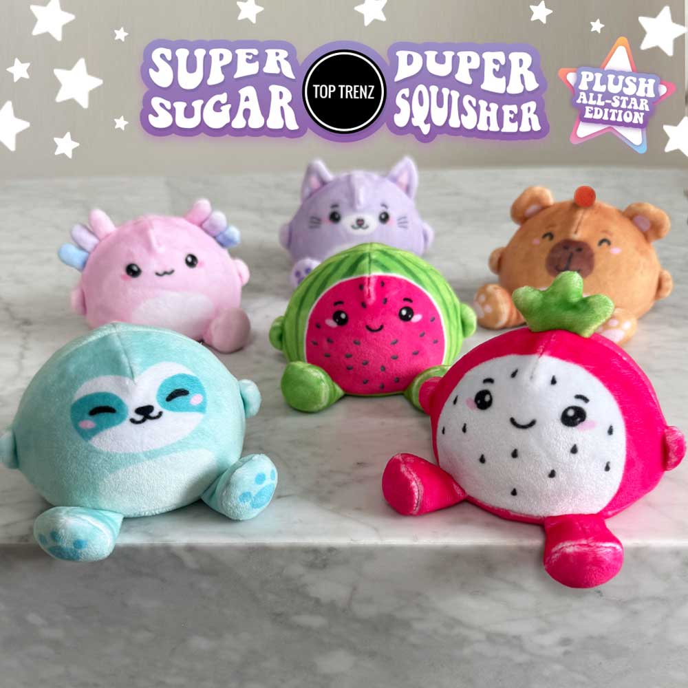 Super Duper Sugar Squishers Plush All Stars Edition