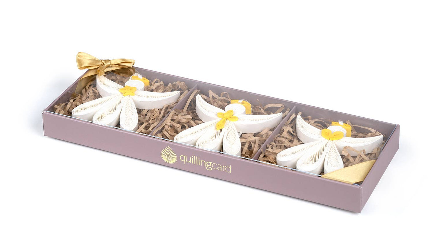 Quilling Card - Quilled Angel Ornaments Box Set