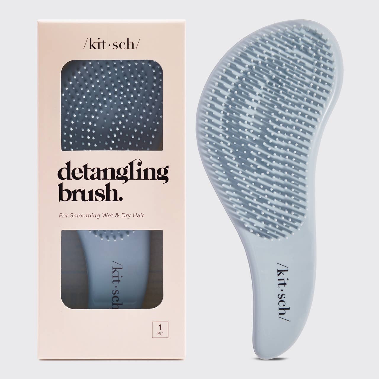 KITSCH - Detangling Brush - Haze Blue