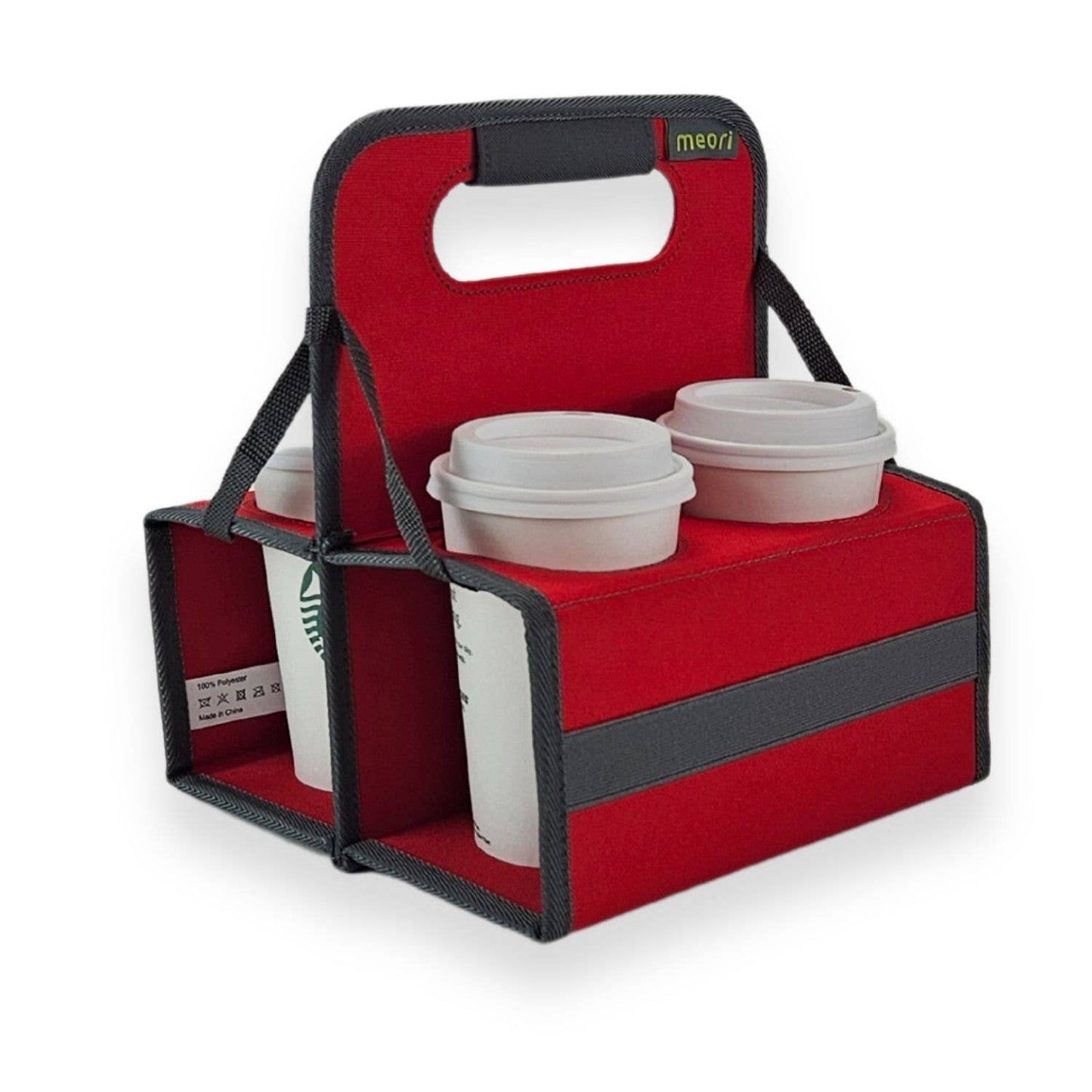 4 Cup Collapsible Reusable Drink Carrier - Marine Blue