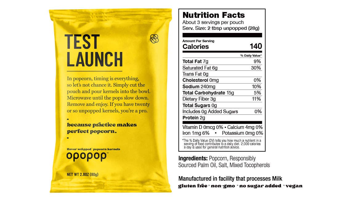 Flavor Wrapped Popcorn Kernels Discovery Collection