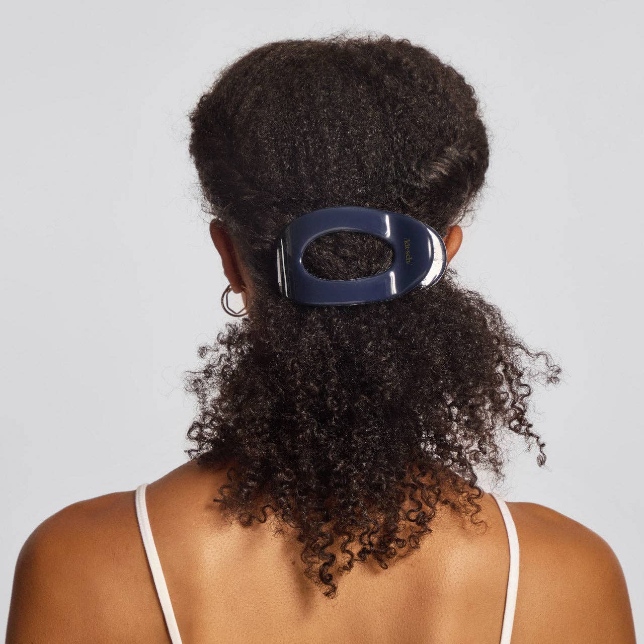 KITSCH - Recycled Plastic Large Flat Cloud Clip - Blue Orchid