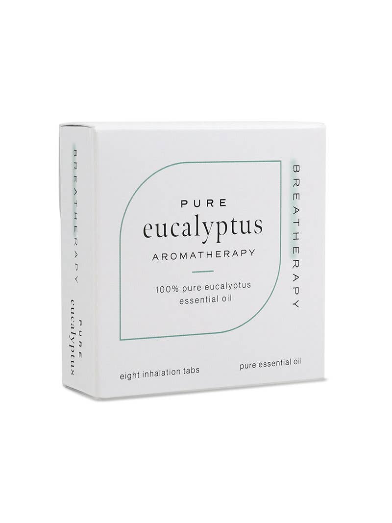 Breatherapy - EUCALYPTUS Aromatherapy Inhaler Patches (8pack)