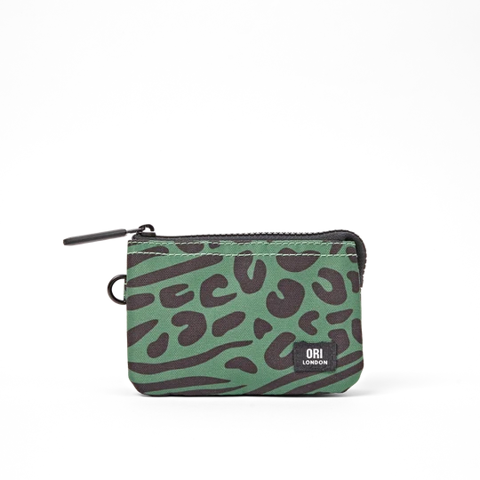 Carnaby Wallet Small in Mixed Animal Artichoke