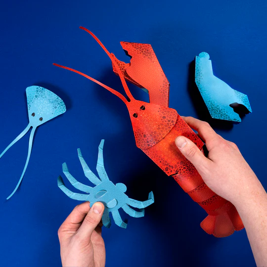 Make Your Own Loveable Lobster Paper Craft