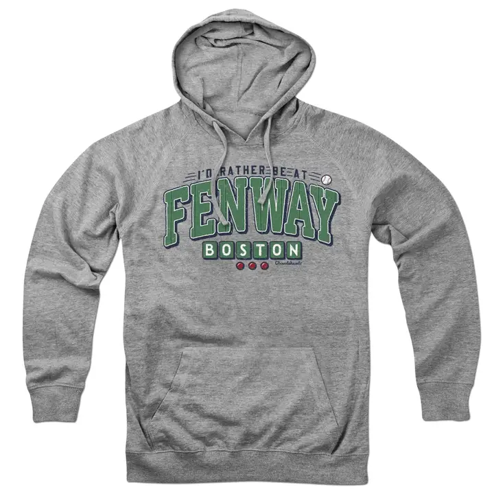 I'd Rather Be At Fenway Hoodie | Charcoal / 2XL