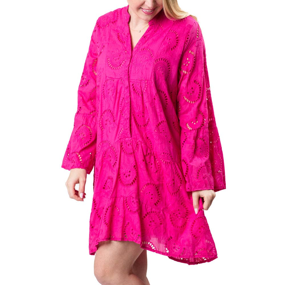 Top It Off - Hot Pink Riley Dress Program - Spring 2025