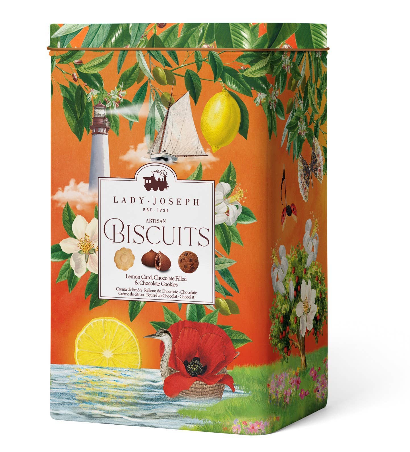 Cookies Assortment. (Gift Tin) Vegan and Vegetarian Canister