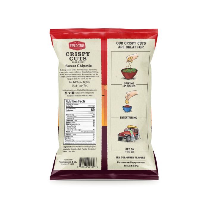 Crispy Cuts Sweet Chipotle Pork Rind (1oz)