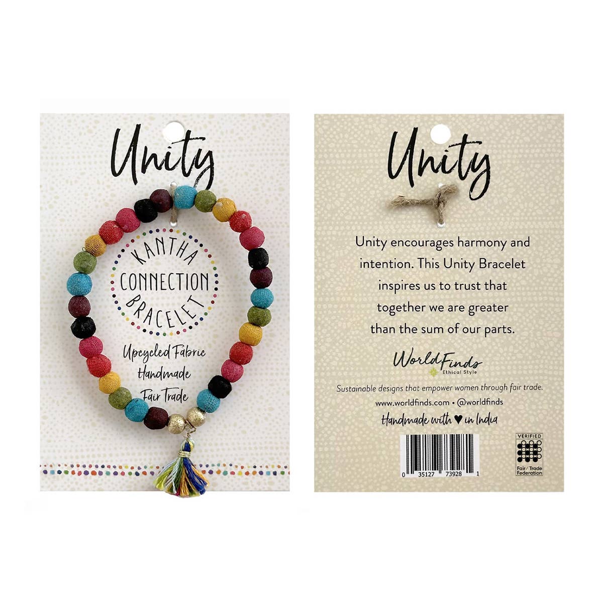 Unity Kantha Connection Bracelet