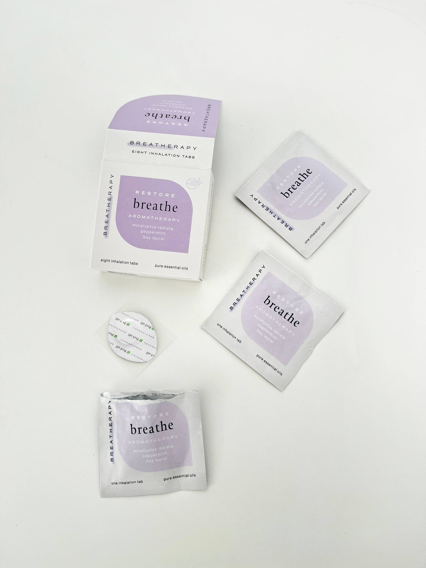 Breatherapy - BREATHE Congestion Help Aromatherapy Inhaler Patches (8pack)