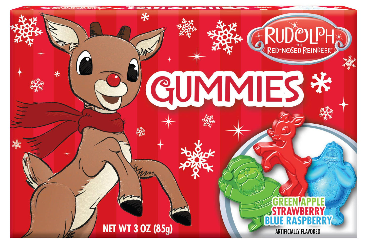 Rudolph Gummies 3oz Theater Box