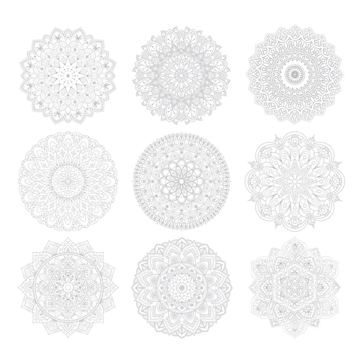 Mandala Coloring Sheets