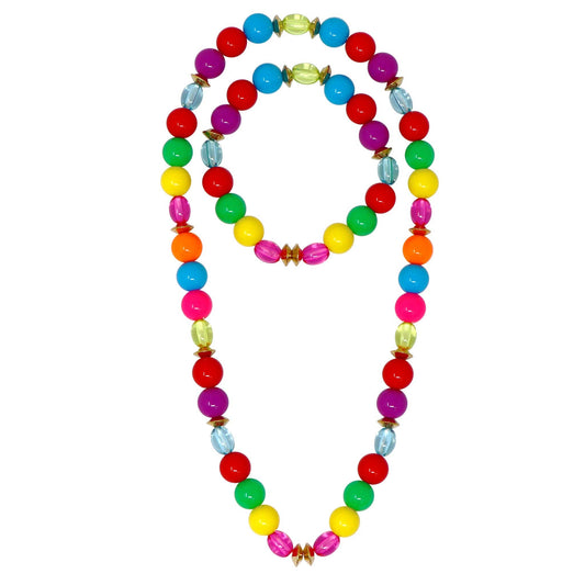 Rainbow Beaded Necklace/Bracelet