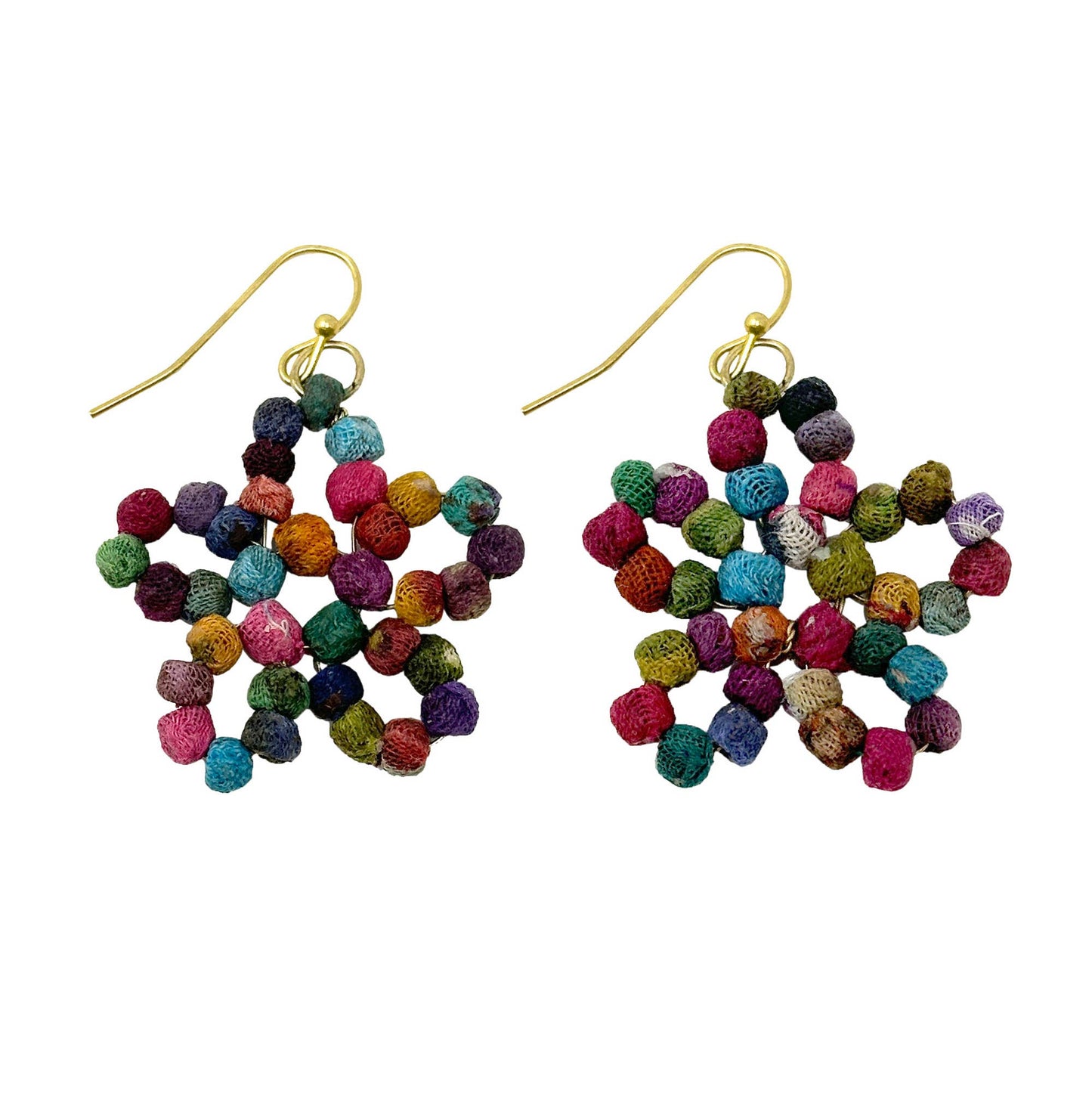 Kantha Milieu Fleur Earrings