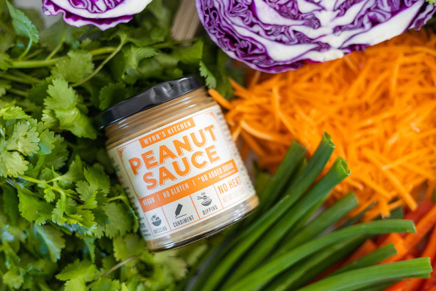 Wynn's Kitchen - KETO PEANUT SAUCE- VEGAN, No Sugar, Natural, Gluten Free,