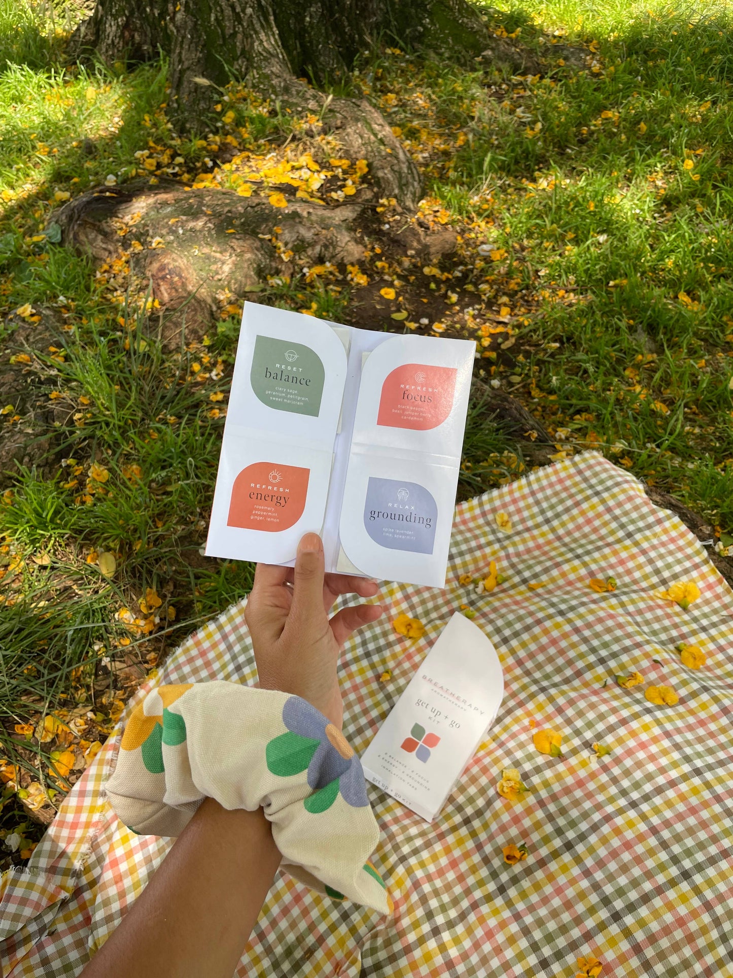 Get Up + Go Sampler Kit Aromatherapy Inhalation Patches