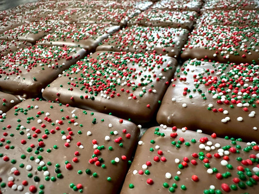 O'Shea's Candies Sweet Shop - Christmas O’Grahams Holiday Pariels 🎅Milk Chocolate 2 PACK 