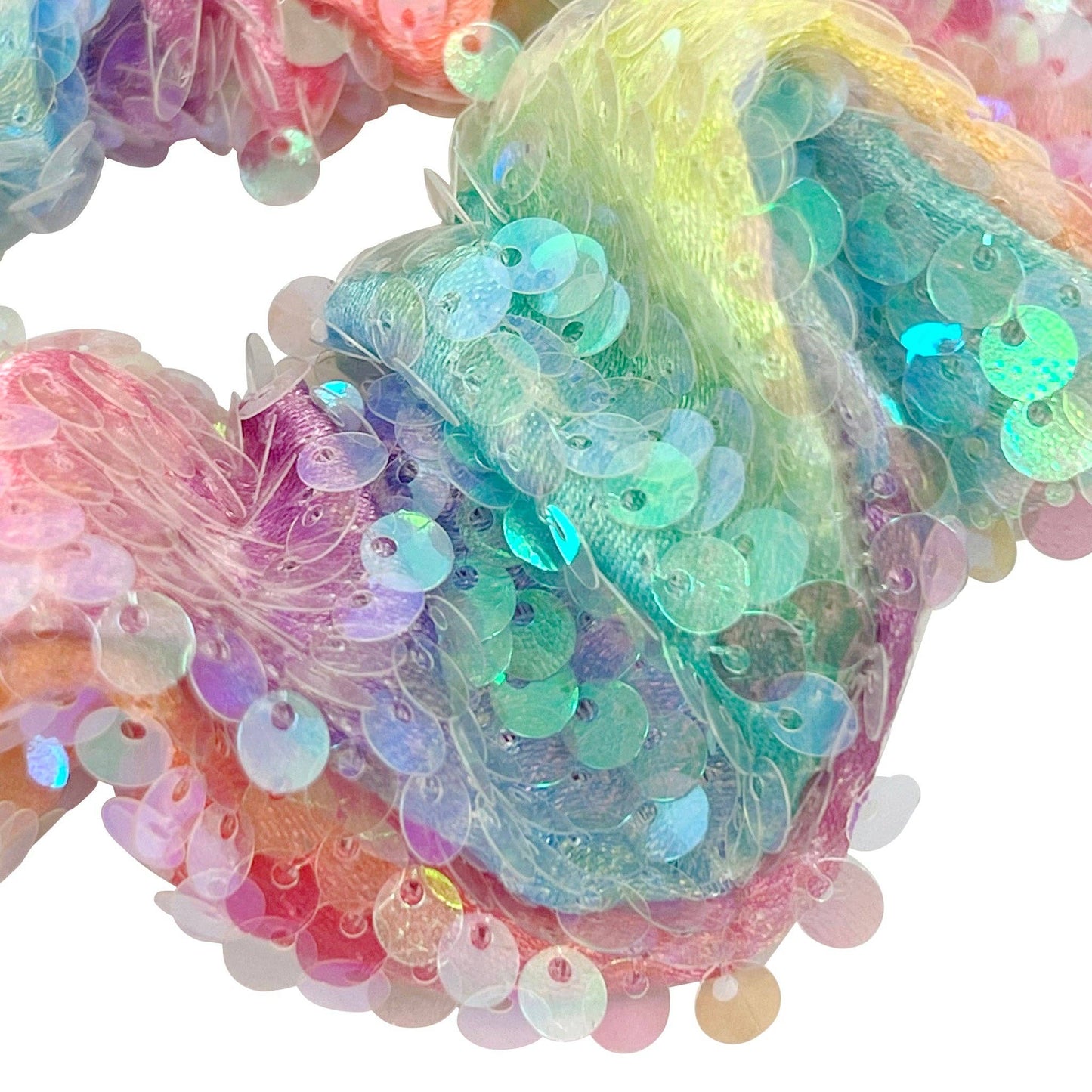 Unicorn Rainbow Sequin Srunchie