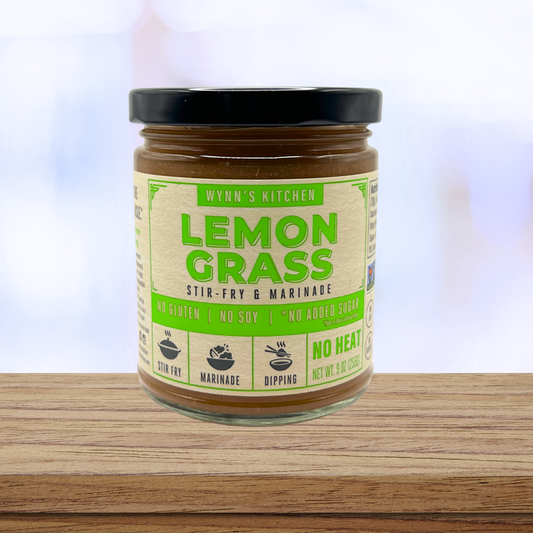 Lemongrass Stir-Fry & Marinade Sauce- No Sugar, Soy, Gluten Free